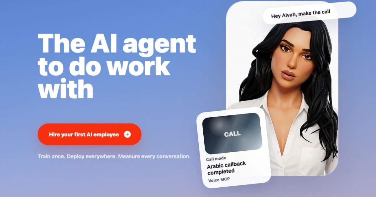 Aivah employee platform and operating workflow