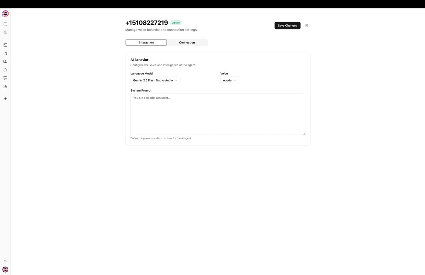 Configure phone experiences around the job. inside the Aivah platform