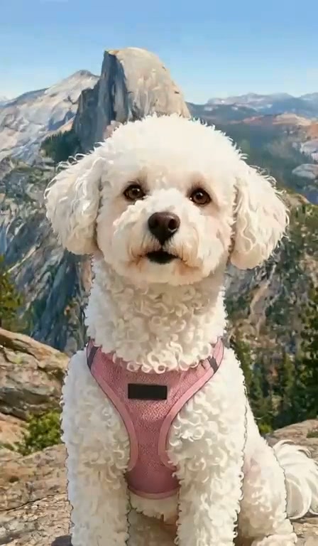 Meta Muse example of a dog animated as a realtime avatar